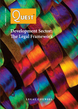 Development Sector Booklet